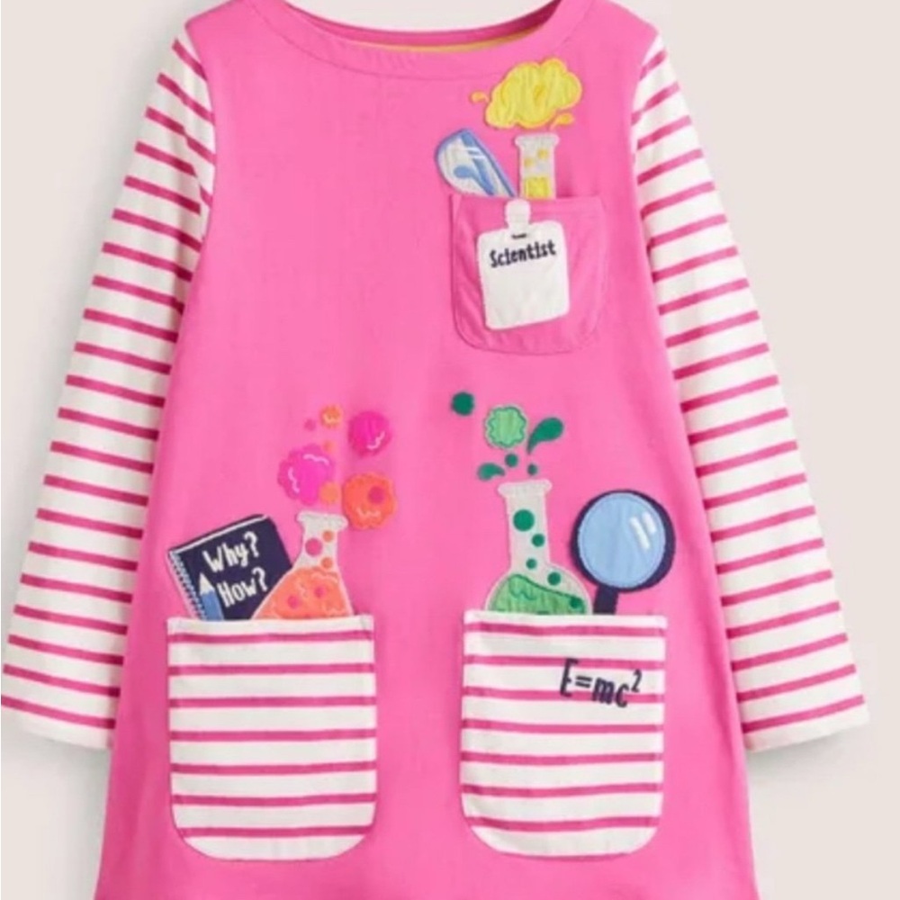 🧪 Mini Boden scientist tunic, 3-4